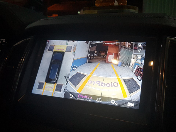 Màn hình Android liền camera 360 xe Everest (Oledpro X5s)