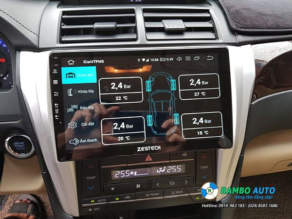 Tư Vấn Lắp Màn Hình Zestech Z800 Pro Xe Camry 2015 - 2018