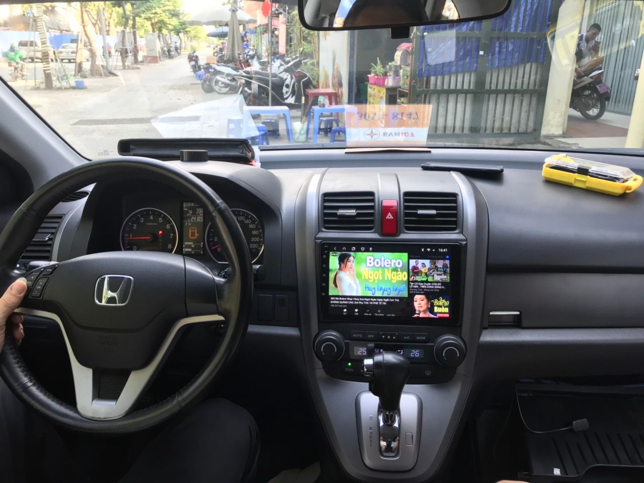 Màn hình DVD Oled C2 xe Honda CRV 2008