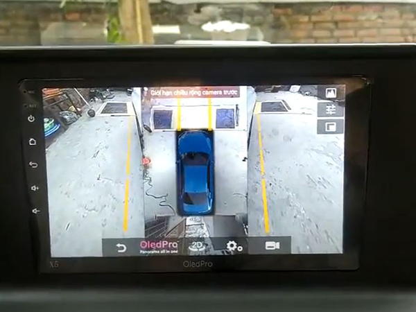Màn hình Androi tích hợp Camera 360 xe Kia Seltos ( Mã Oledpro X5s)