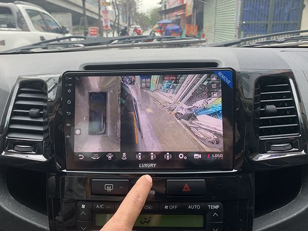 Màn Hình Luxury Tích Hợp Camera 360 Xe Fortuner