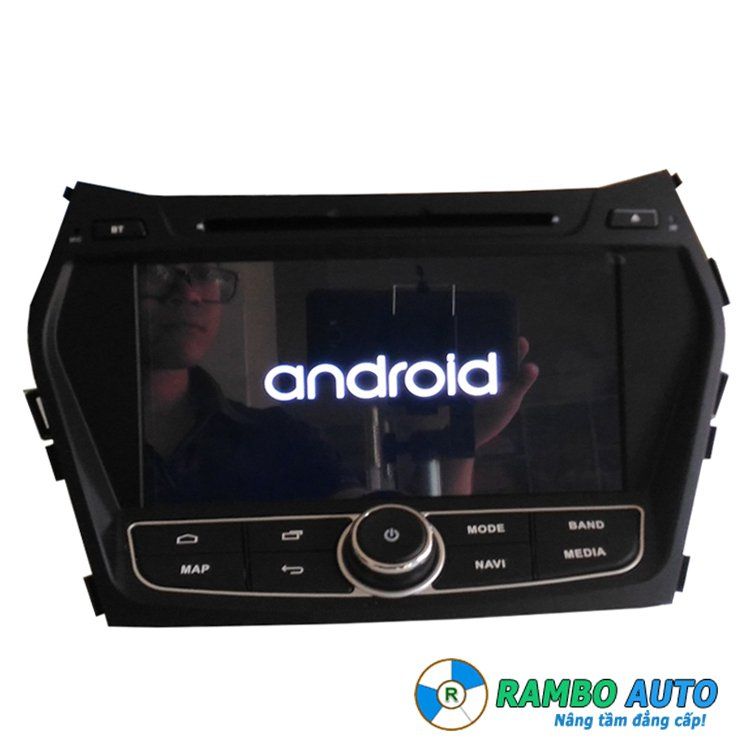 Màn hình DVD Kiri xe Hyundai Santafe 2013 + (Không có Canbus)