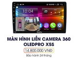Màn hình Android Oledpro X5s liền camera 360 xe Kona