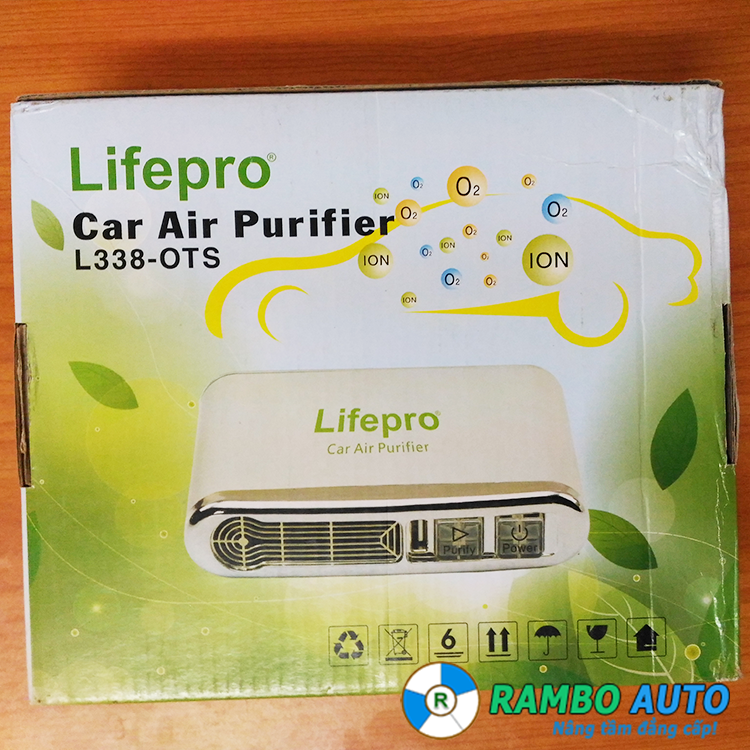 Máy khử mùi ô tô Lifepro L338-OTS