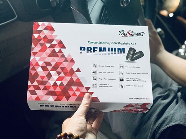 Chìa Khóa Thông Minh Mykey Premium Xe Hyundai Santafe