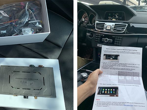 Nâng cấp Apple Carplay cho Mercedes || Rambo Auto