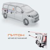 Cửa Lùa Điện PYTHON Chính Hãng ADOR