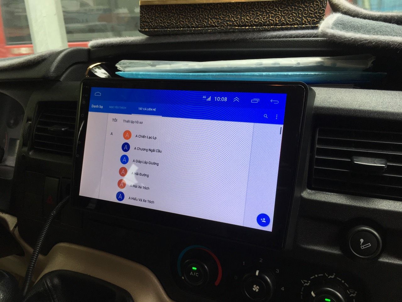 Màn Hình DVD Android OLED xe Transit