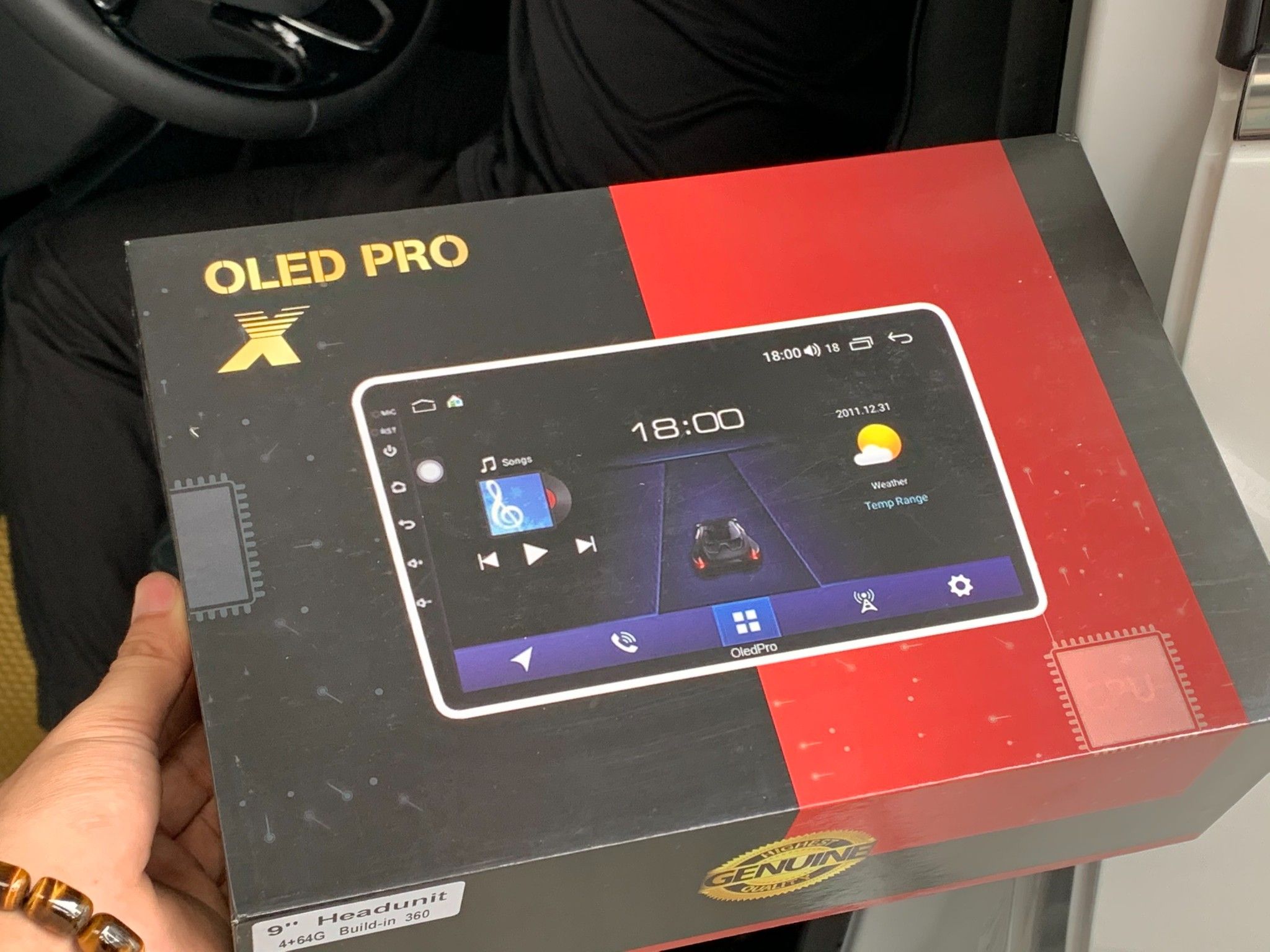 Màn hình DVD OledPro X5s tích hợp camera 360 xe Xpander