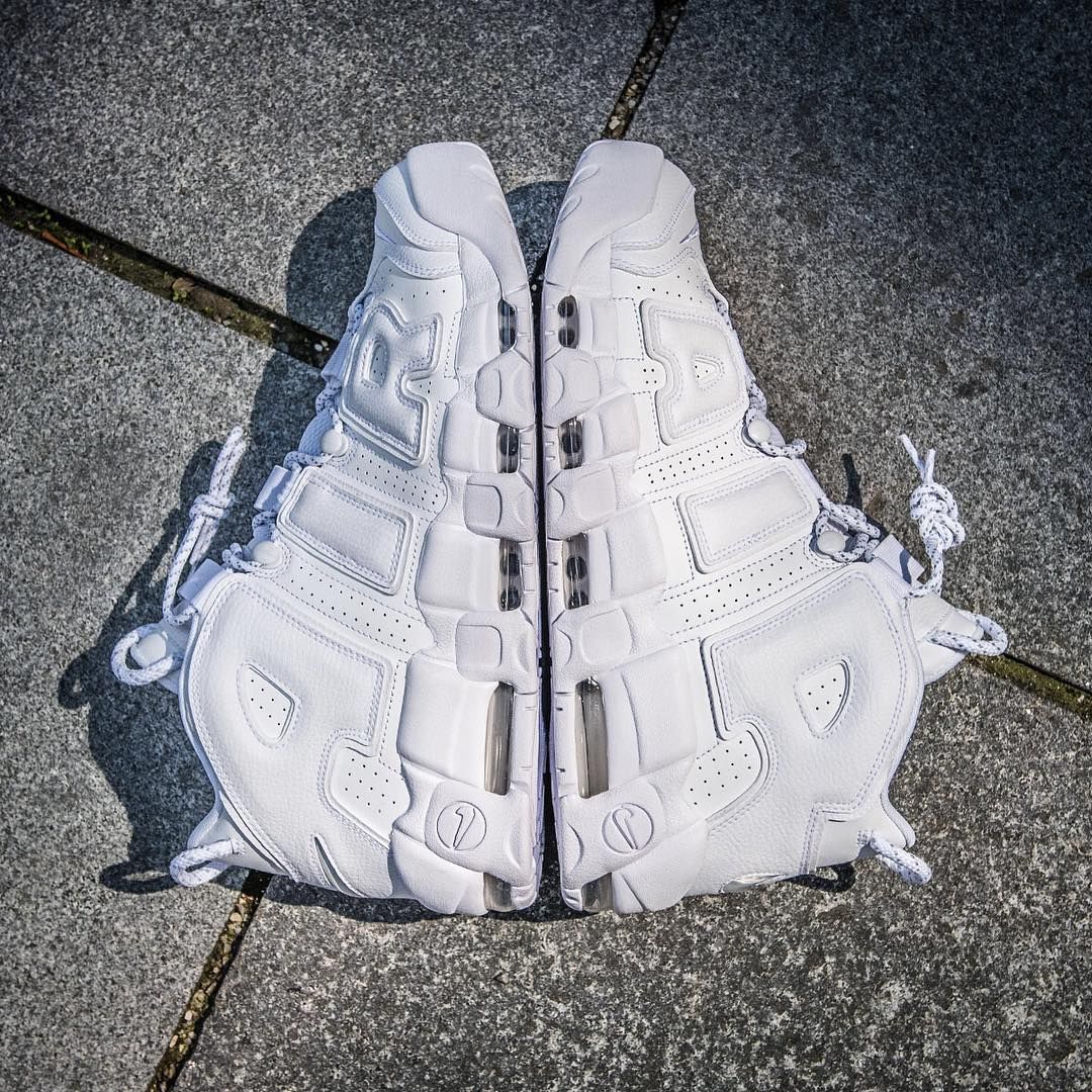  Nike Uptempo all white REP 