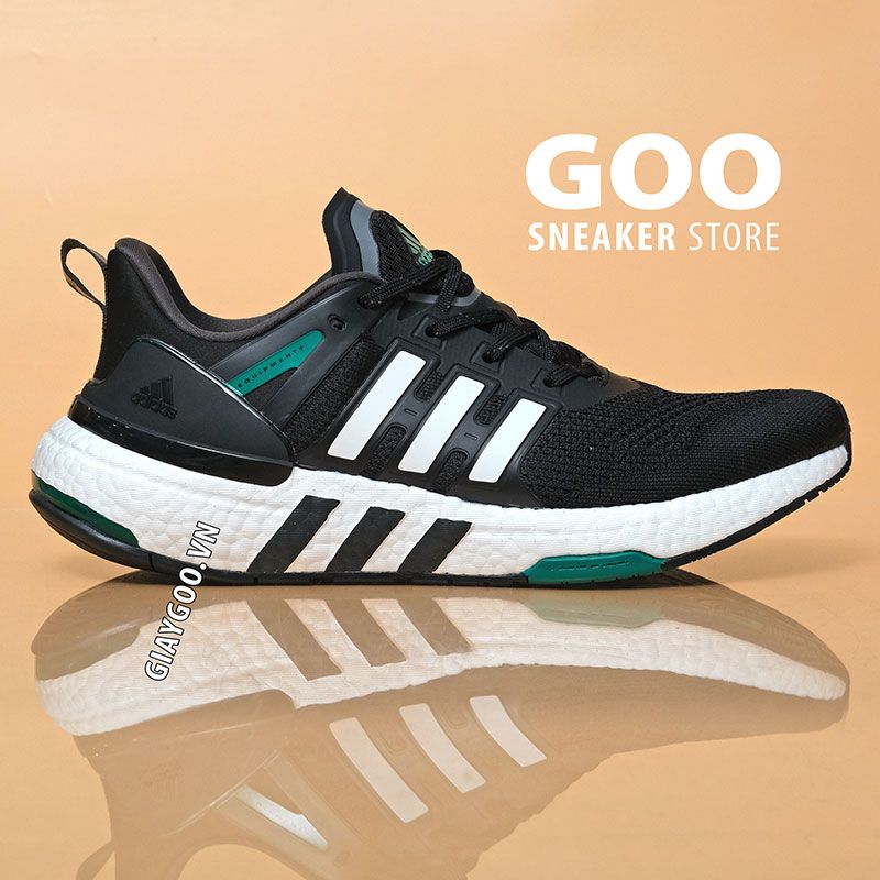  EQT Plus Đen Xanh Lá (Boost Nén) Like Auth 