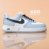  Air Force 1 custom Grey Black (Nike by you) Like Auth 