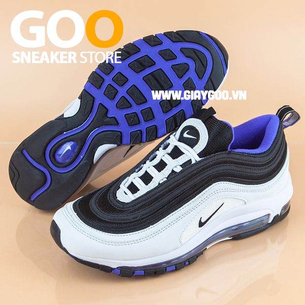  Nike air max 97 trắng đen xanh 