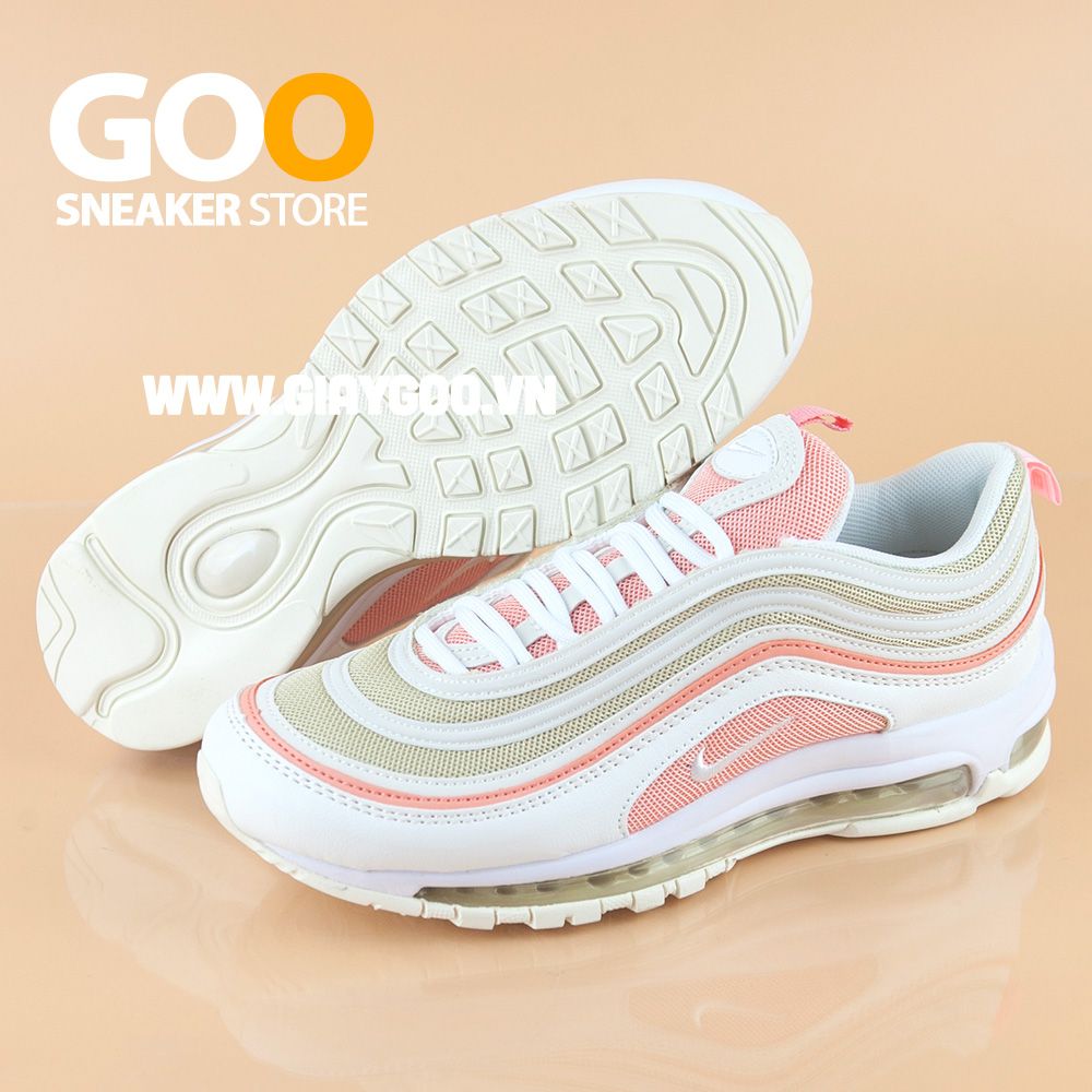 Nike Air Max 97 trắng hồng