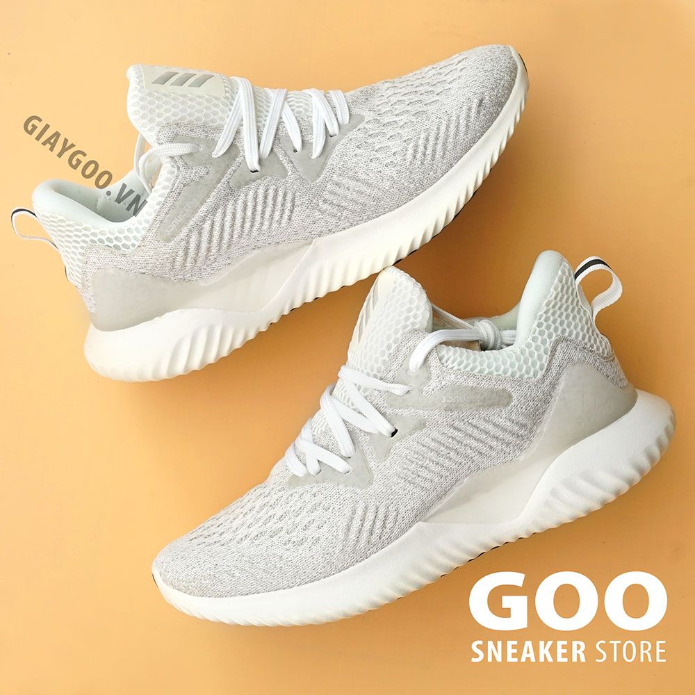 Alphabounce Beyond Trắng Muối Tiêu