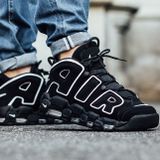  Nike Uptempo Black White REP 