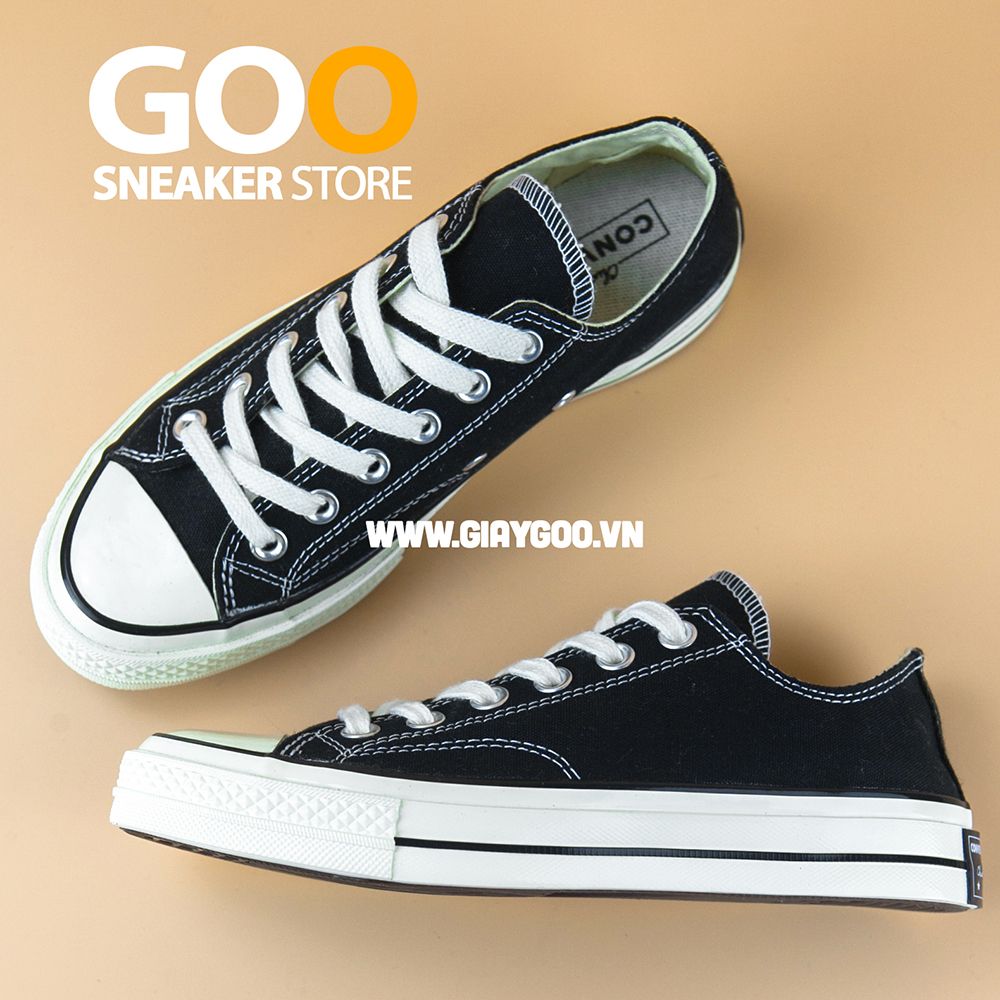 Giày Converse 1970s Đen Cổ Thấp
