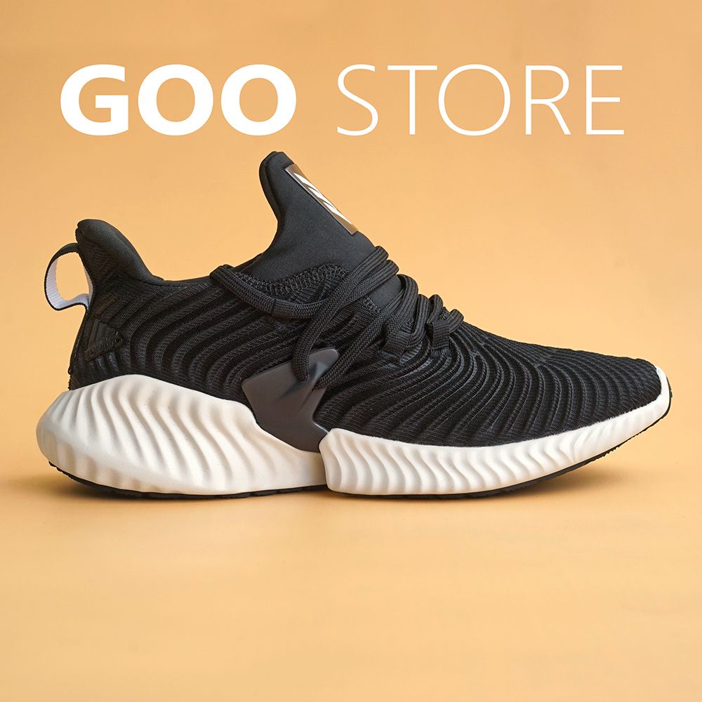  Giày Alphabounce Instinct Đen trắng 