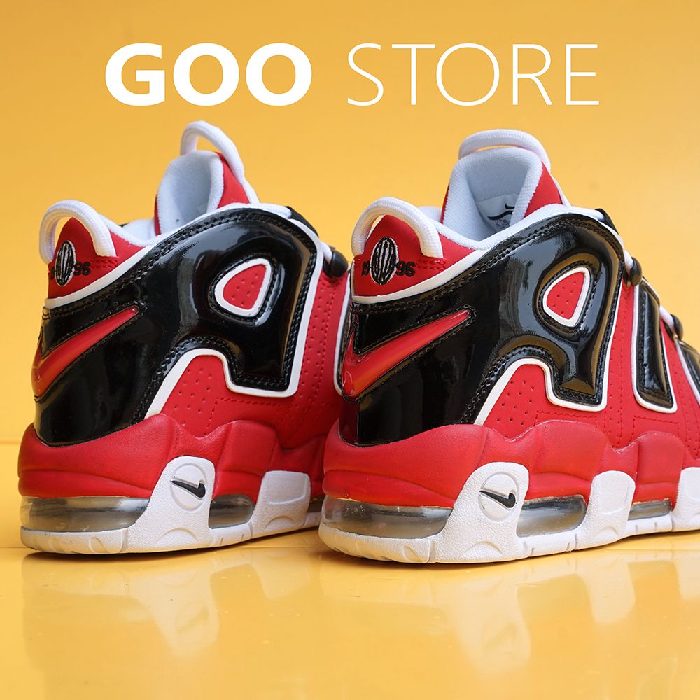 Giày Nike Uptempo Đỏ Đen