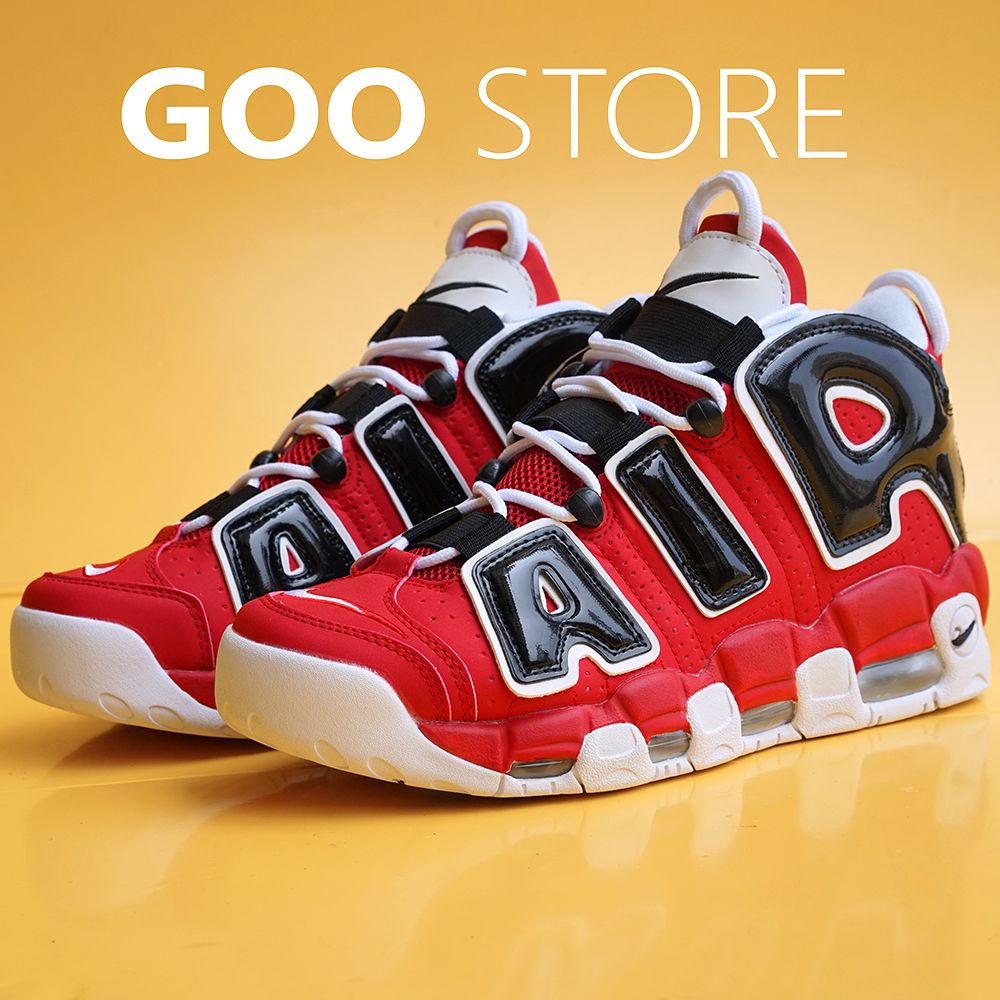 Giày Nike Uptempo Đỏ Đen