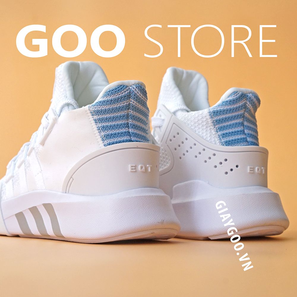 Adidas EQT Bask Trắng Xanh (Form rộng. nên chọn nhỏ hơn 1 size)