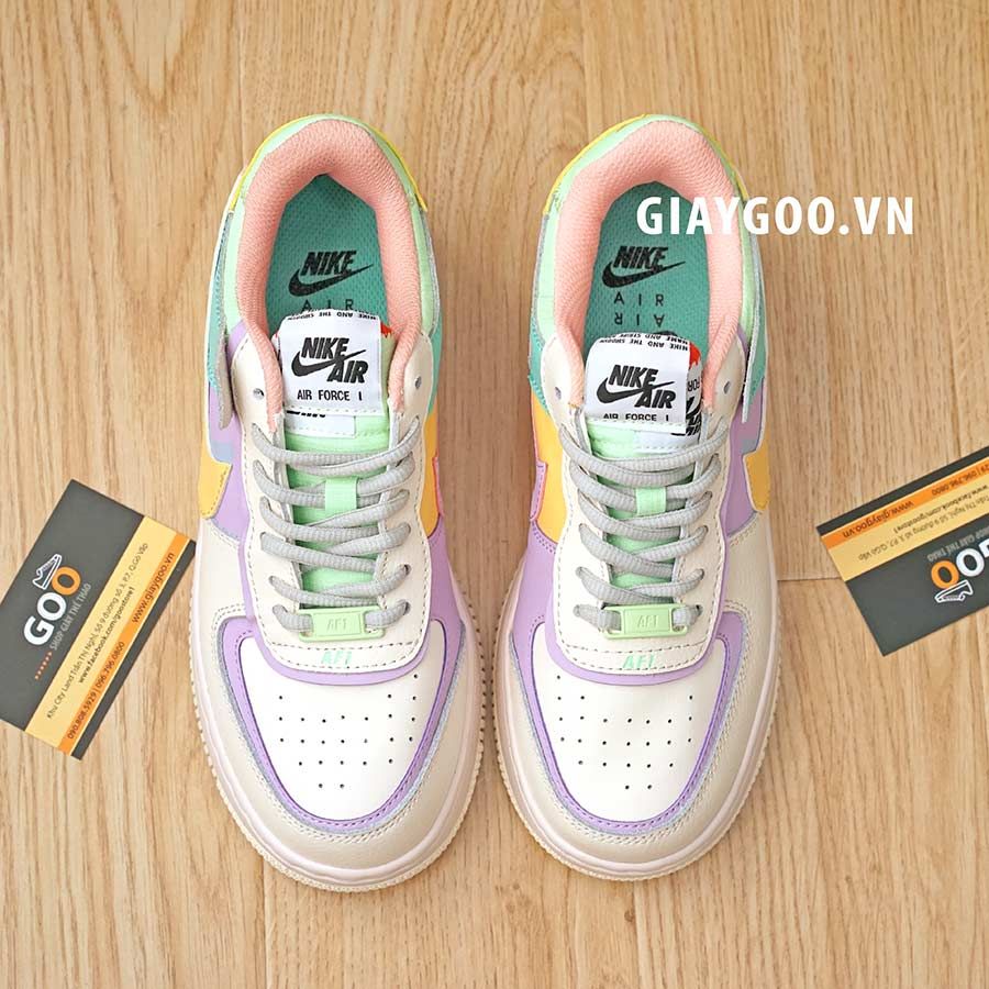 Nike Air Force 1 Shadow Tím (Tặng Phụ Kiện)