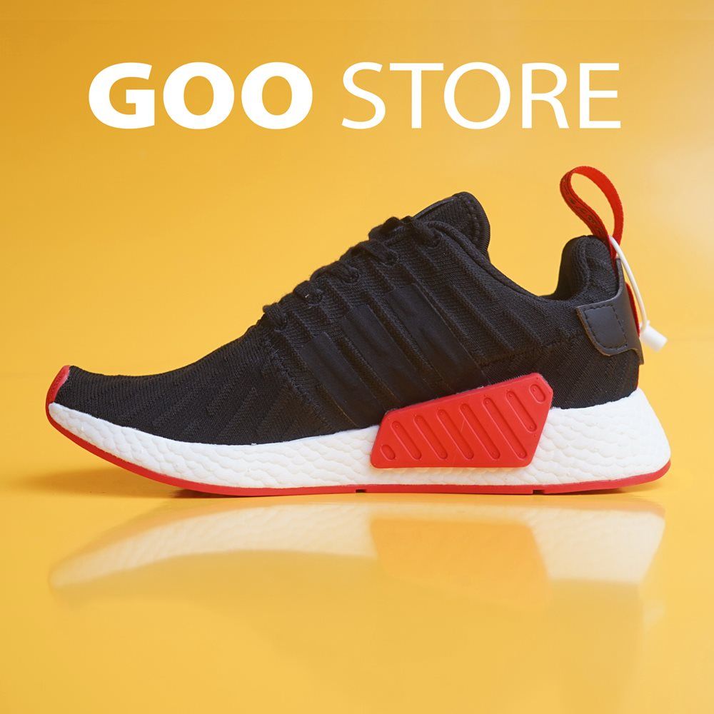  Adidas NMD R2 Black Red 