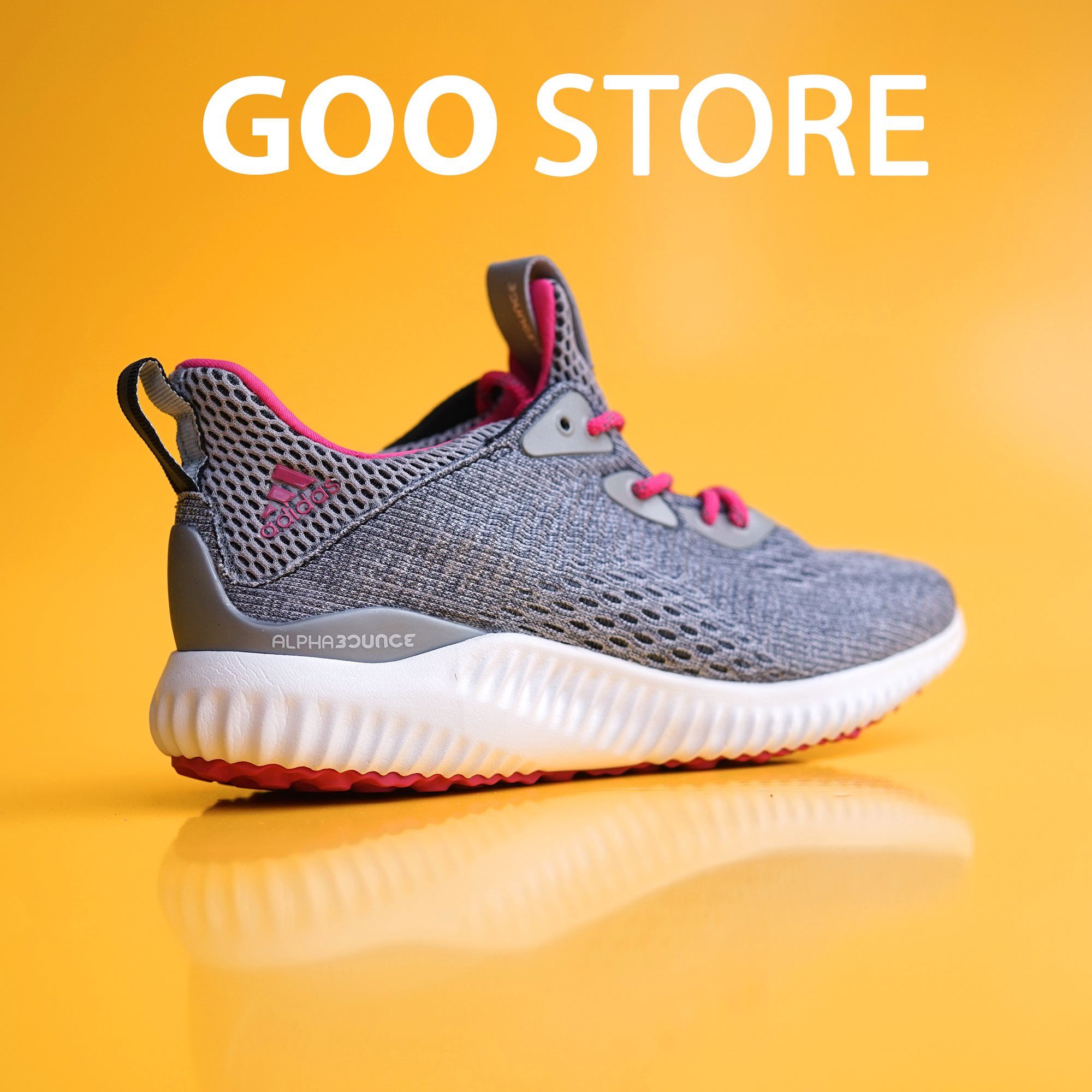  AlphaBounce Xám Hồng 