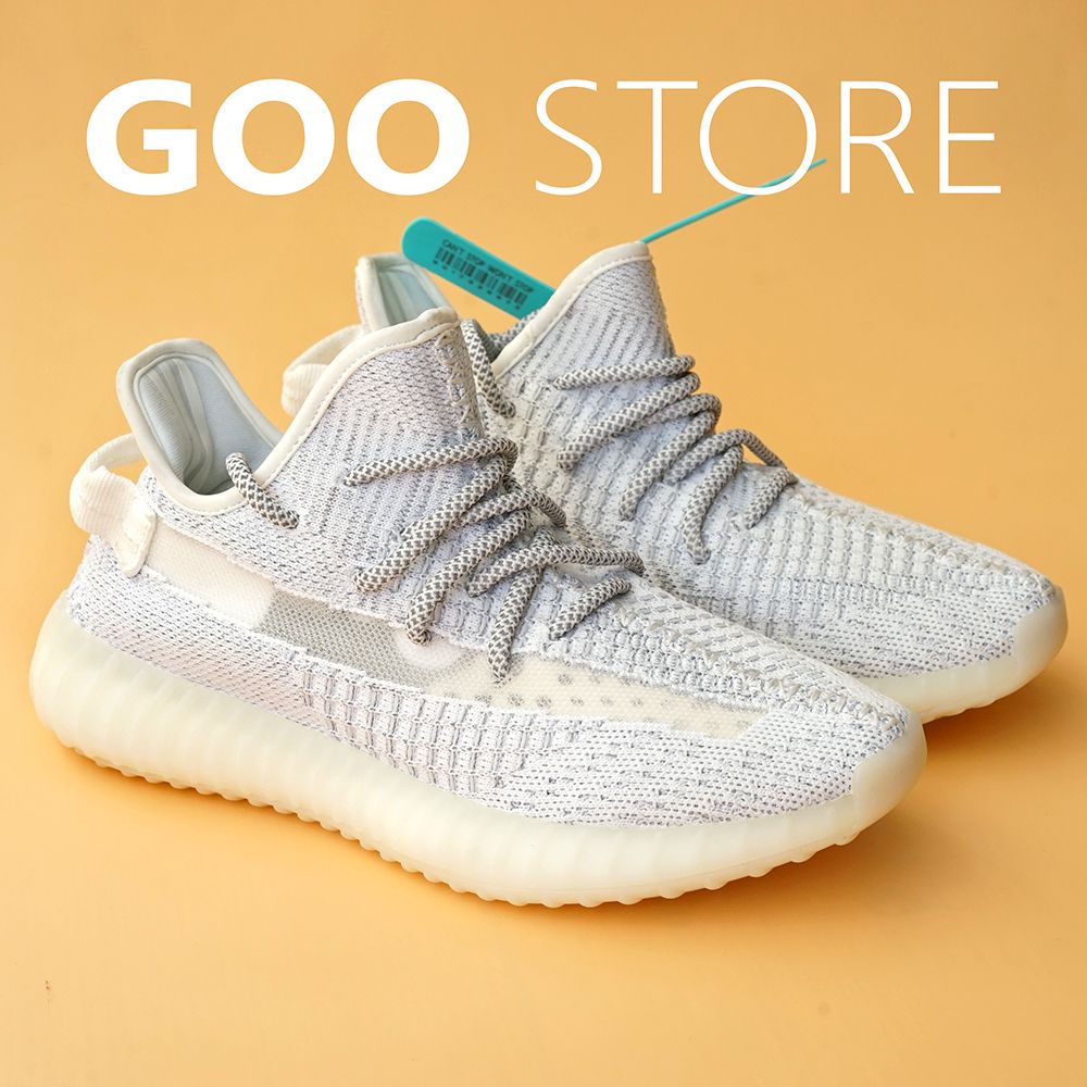  Giày Yeezy 350 Static Rep 1:1 Full Phản quang (Boost nén) 