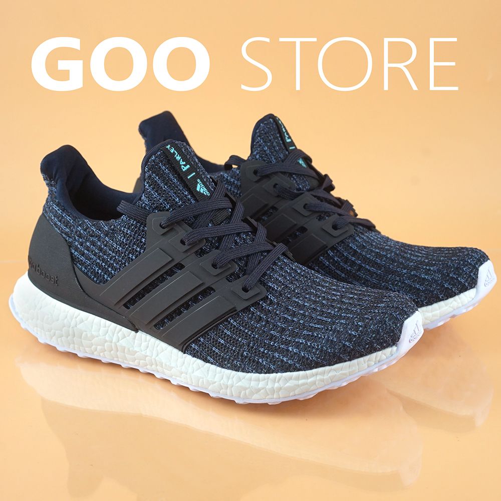  giày Ultra boost 4.0 parley xanh đen SF 