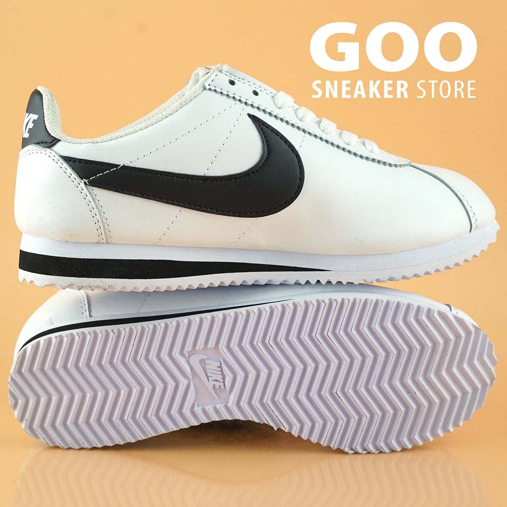  Nike Cortez Trắng Đen 