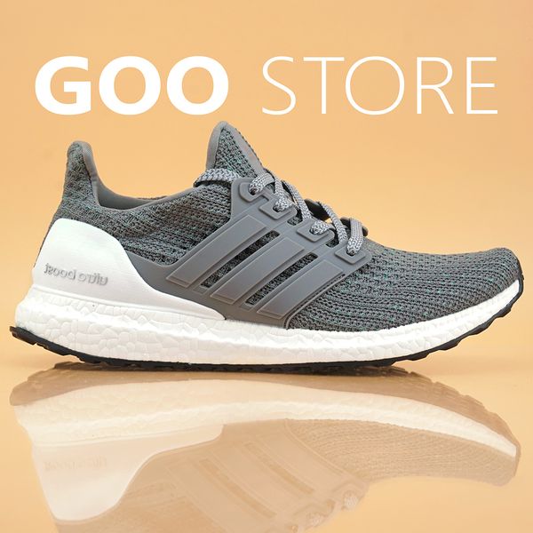  Giày Ultra boost 4.0 Xám sớ Xanh lá SF 