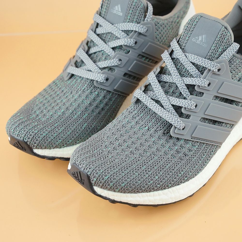  Giày Ultra boost 4.0 Xám sớ Xanh lá SF 