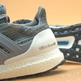  Giày Ultra boost 4.0 Xám sớ Xanh lá SF 