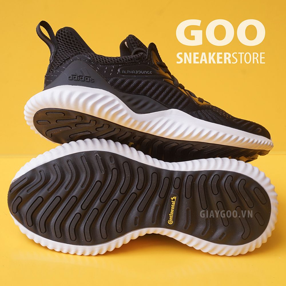 Alphabounce Beyond Đen TRắng ( Có Gai )