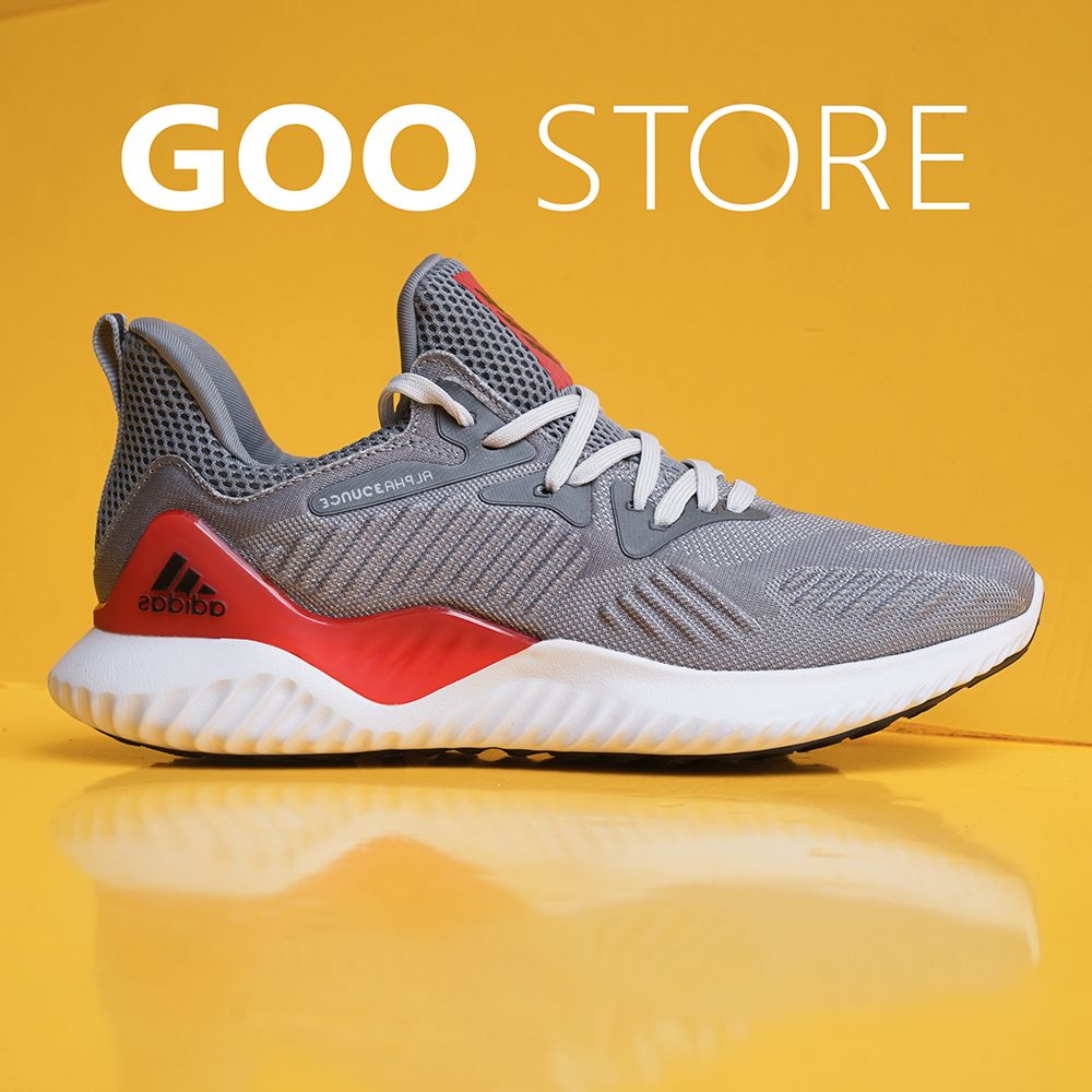 Giày Alphabounce Beyond Xám Đỏ