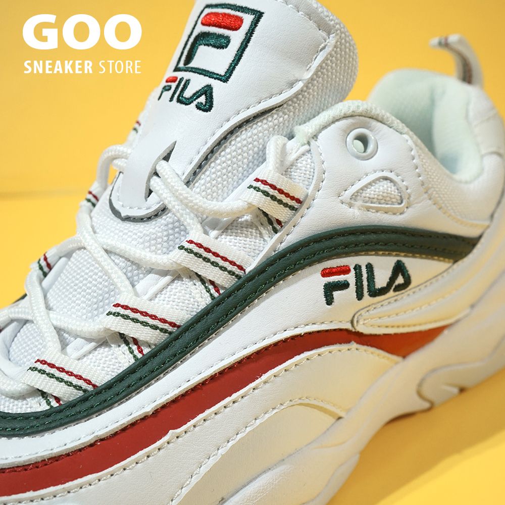  Fila Ray Đỏ Xanh Lá Rep 