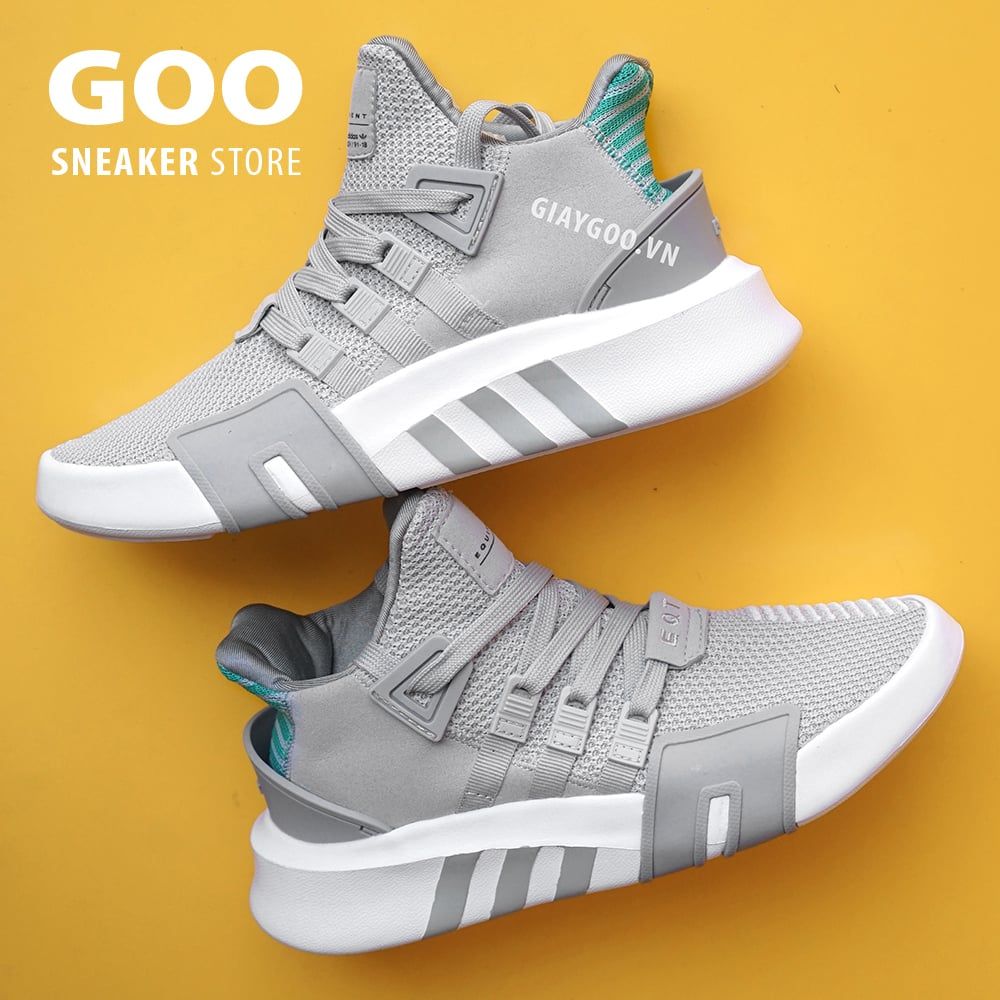 Adidas EQT Bask Xám Xanh Lá