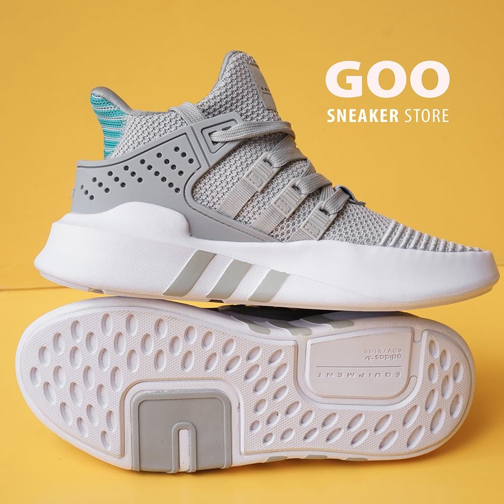 Adidas EQT Bask Xám Xanh Lá
