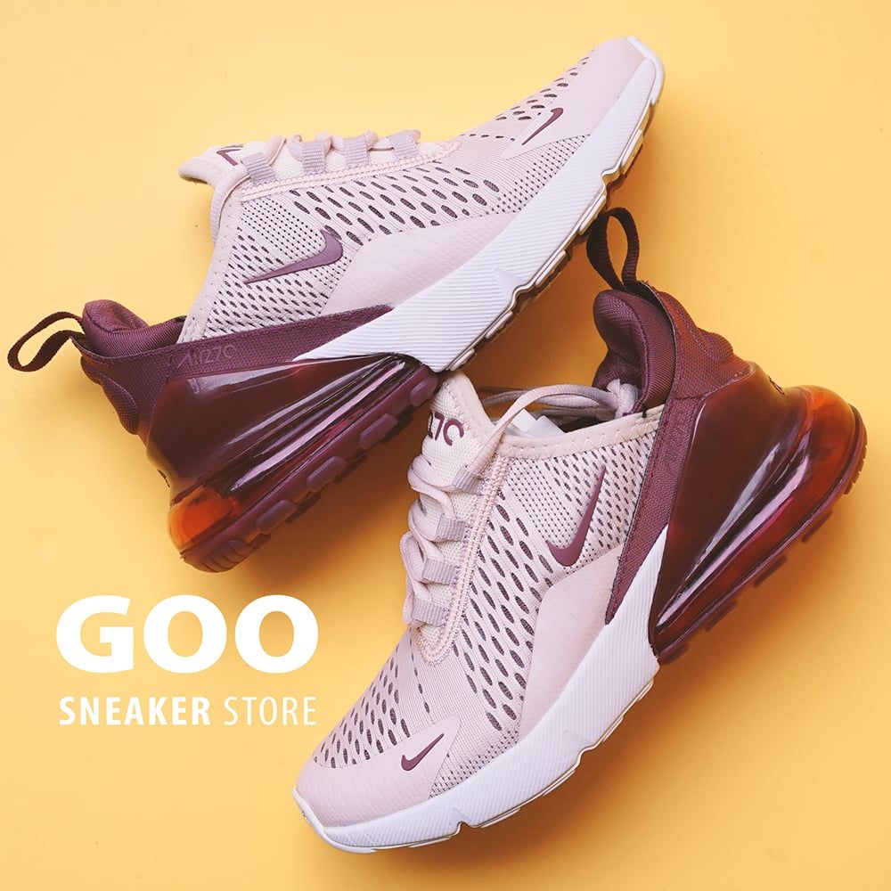  Nike Air Max 270 Hồng Tím 