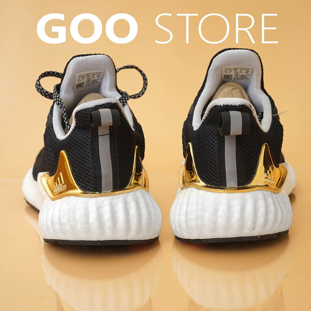 Adidas Alphaboost Đen Vàng