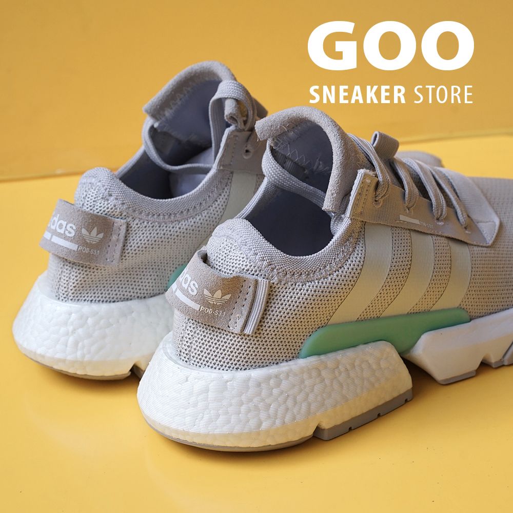 Adidas POD Xám Xanh Ngọc Rep 1:1 Boost nén (Hàng trưng bày )