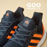  Giày Ultra Boost 4.0 Đen Cam Rep 1:1 (Boost nén) 