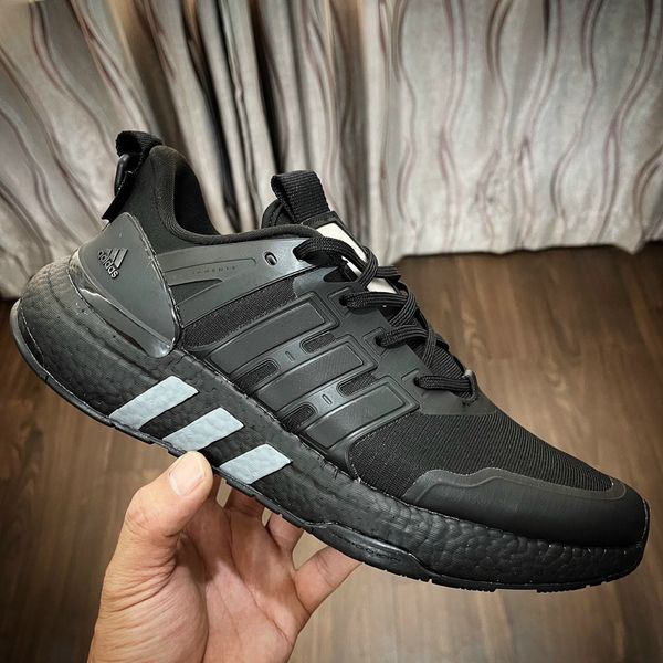  EQT Plus Đen Full Đế Sọc Like Auth (Boost nén) 