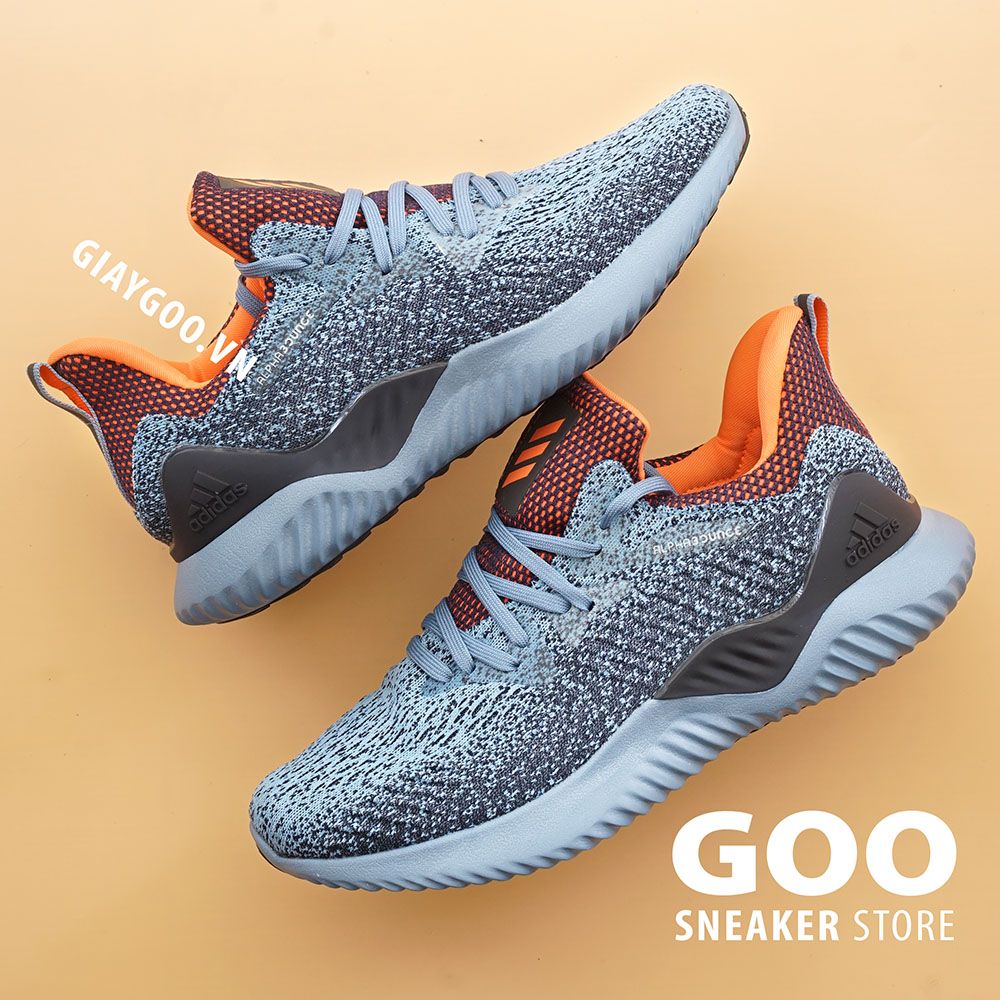  Giày Alphabounce Beyond Xanh Cam 