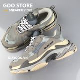  Giày Balenciaga Triple S xám 