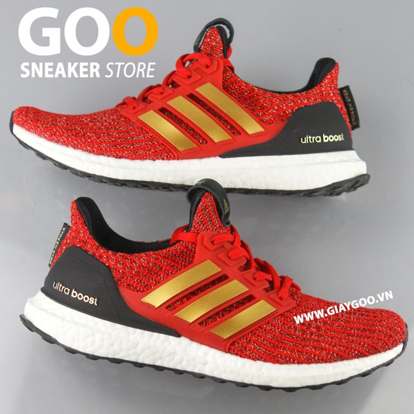  Giày Ultra Boost 4.0 Game Of Thrones House Lanister Rep 1:1 