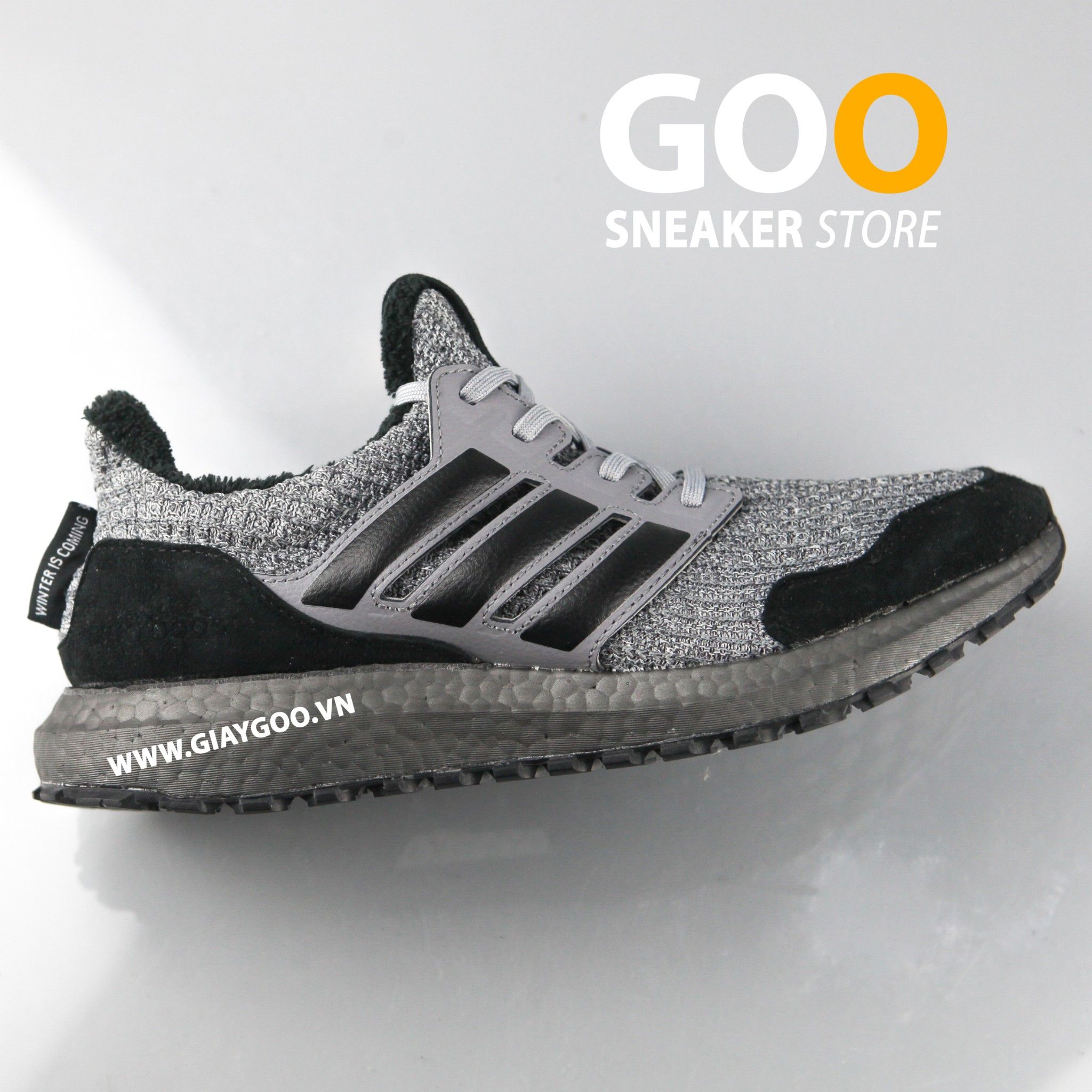  Giày Ultra Boost 4.0 Game Of Thrones House Stark Rep 1:1 