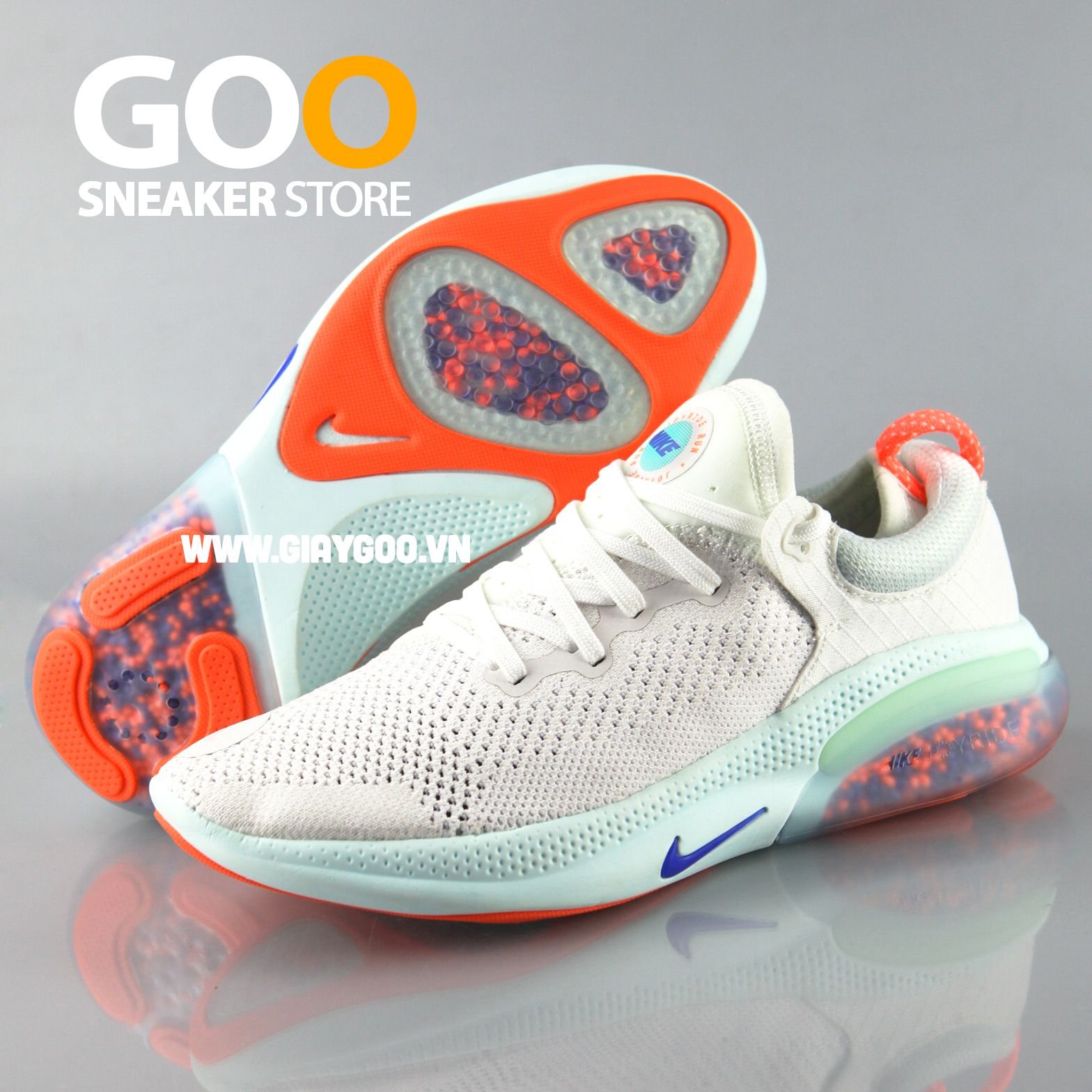  Giày Nike Joyride trắng mint (Form Nhỏ) 