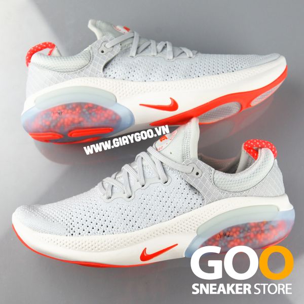  Giày Nike Joyride xám trắng đỏ 